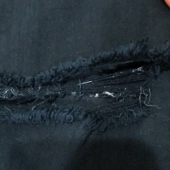 Frame Le Skinny Jeanne Jeans Size 29 Spruce Rips Forest Green - Picture 3 of 12